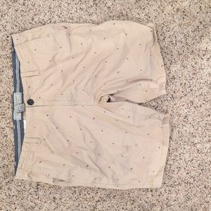 Palm Tree Beige Shorts